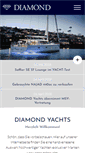 Mobile Screenshot of diamond-yachts.de